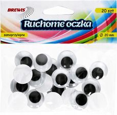 Zdjęcie Brewis Okrągłe Ruchome Oczka Ro12 20Mm 20szt. 1579606364 - Biała Rawska