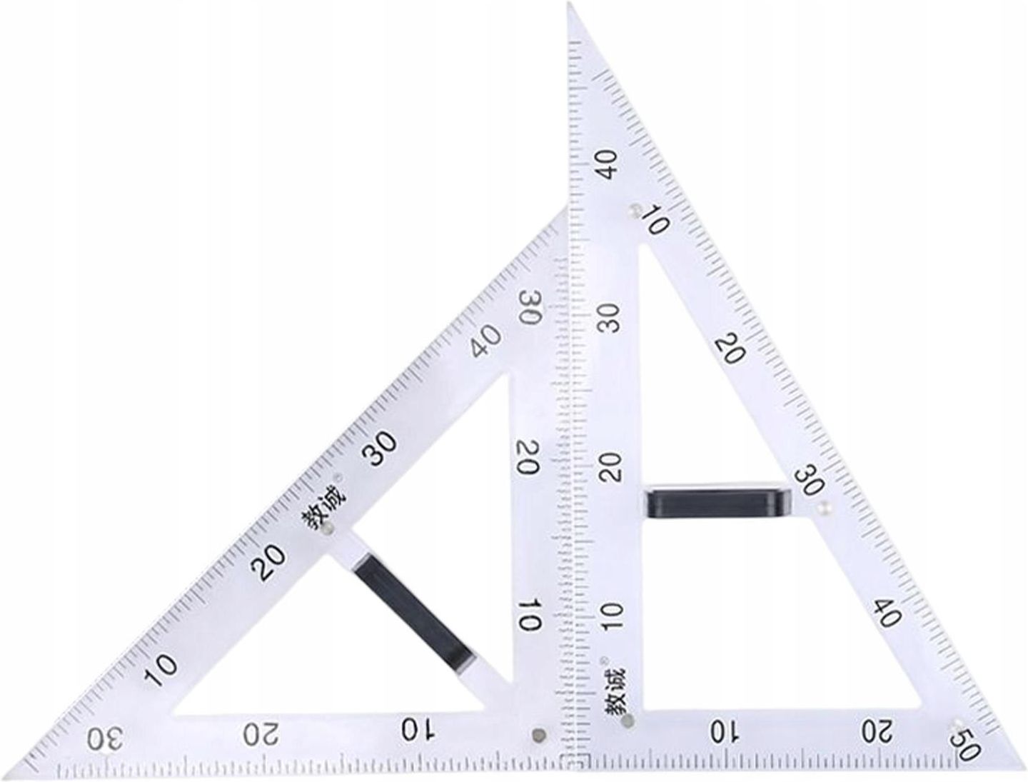 Linijka Do Geometrii Matematycznej Pomoce Dydaktyczne 2szt. Linijki ...