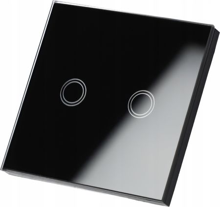 Smartled Włącznik Światła Wifi Podwójny Szklany Dotykowy (9606)