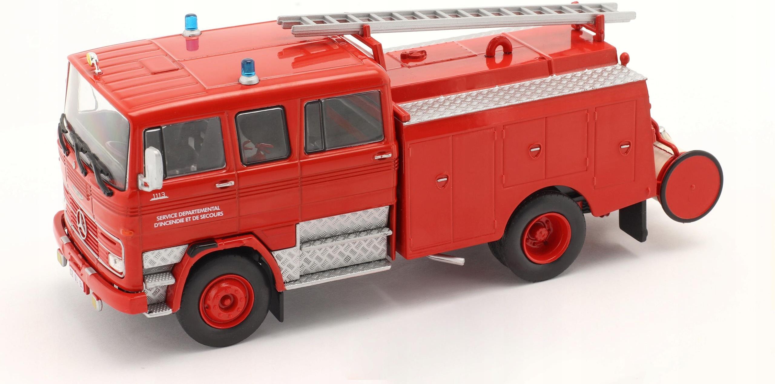 OPO 10 - Set di 4 autopompe 1/43 compatibili con MAGIRUS DEUTZ   Renault VI S 180   Ford F798 T   Pegaso Comet 1095 / P01 P02 P09 P12