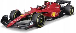 Zdjęcie Bburago Bolid F1 Ferrari F1-75 Sainz 1:18 16811 - Raszków