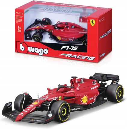 Bburago Bolid F1 Ferrari F1-75 Leclerc 1:43 36832