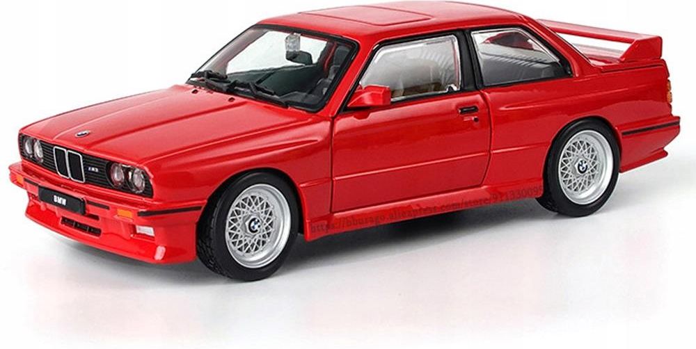 Welly Model Samochód Bmw M3 E30 1988 Metal 1:24 - Ceny i opinie - Ceneo.pl