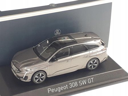 Norev Peugeot 308 Sw Gt 2021 Platinium Grey 1:43