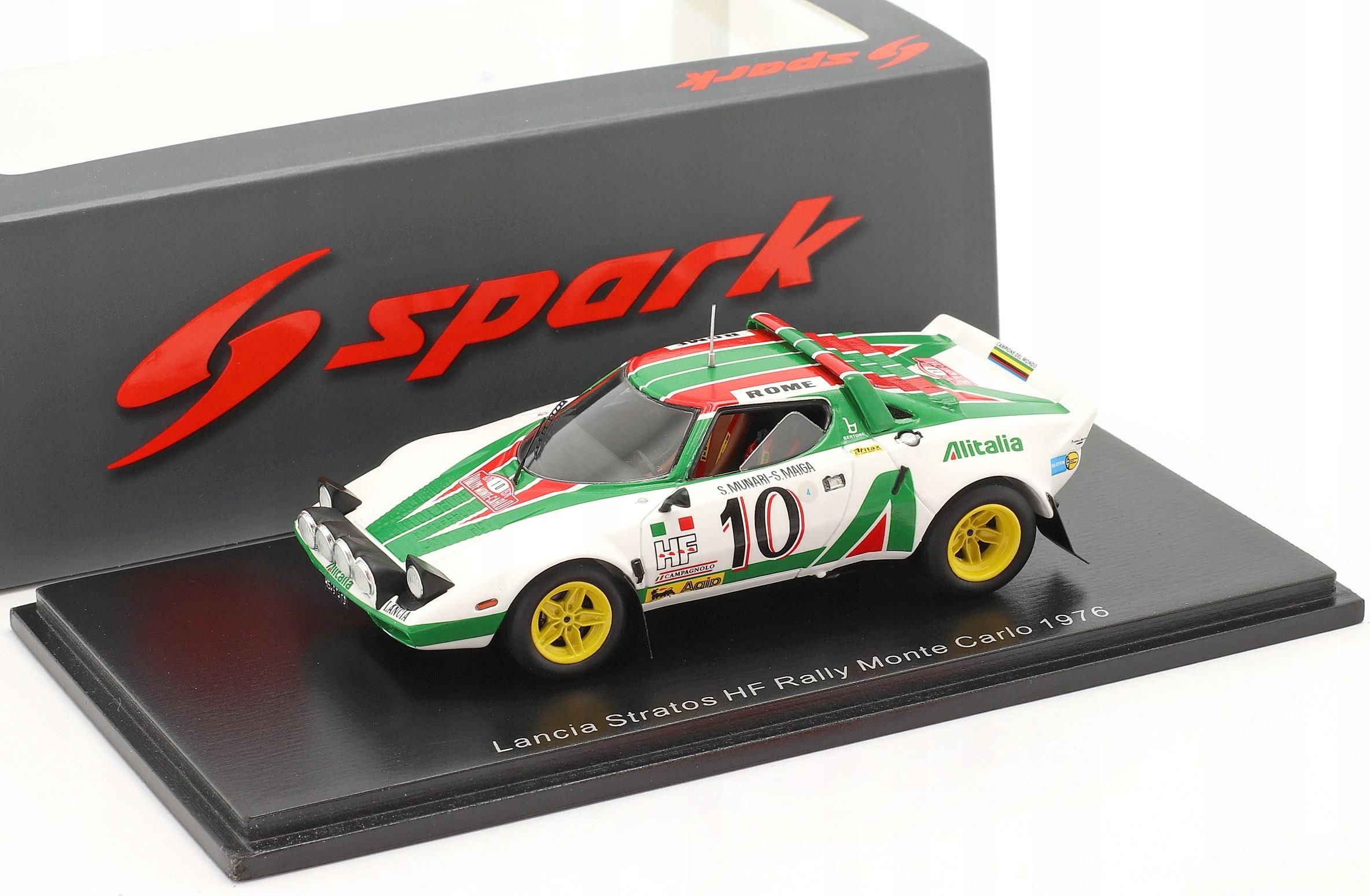 Miniature Spark S9098 1/43 Lancia Stratos N°4 - Rallye Monte Carlo 1981 - Bernard - Précommande