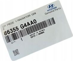 Zdjęcie Hyundai 86355G4Aa0 Ramka Grilla Chrom I30 2017 - Wronki