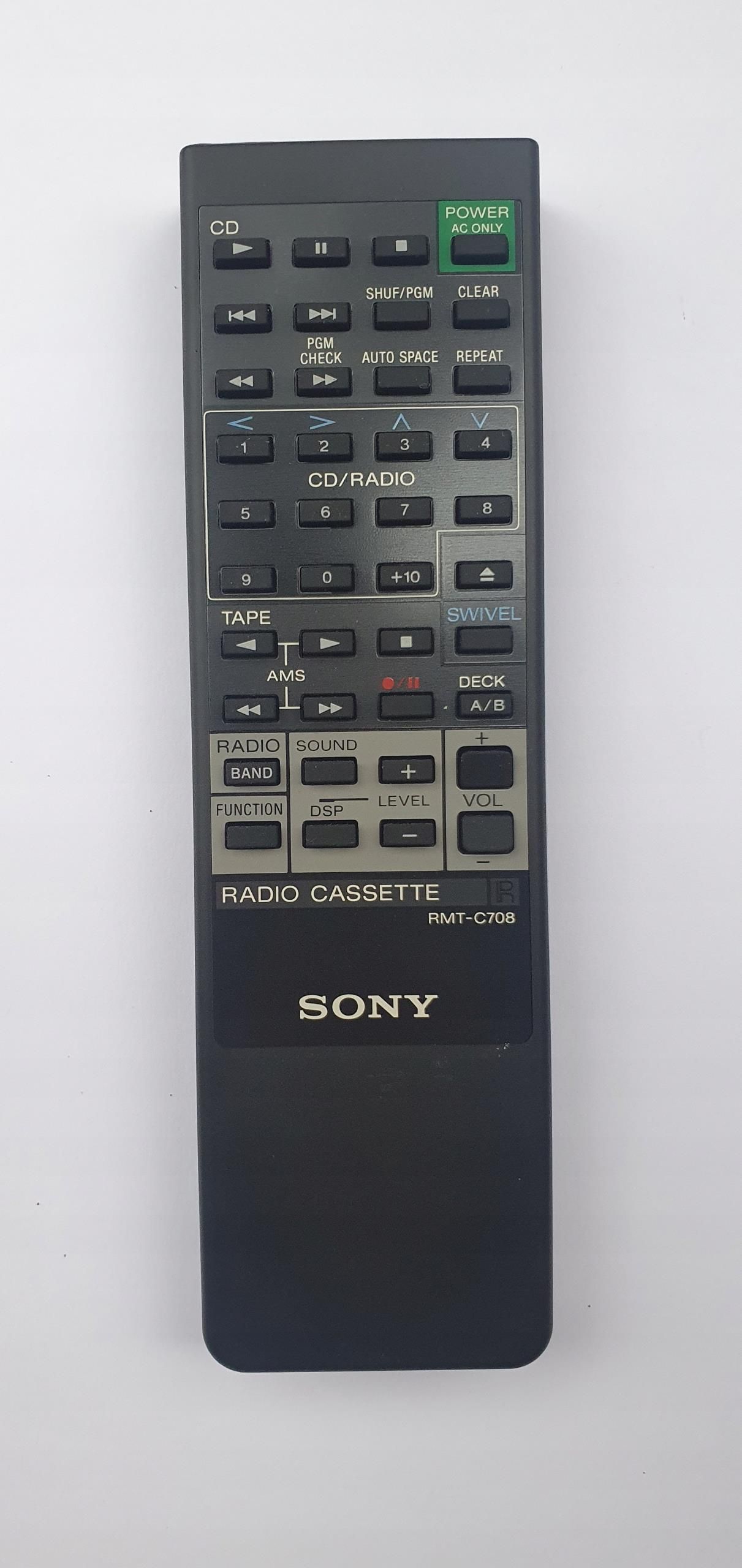 ソニー　RMT-708 SONY RMT-708 - kompatybilny pilot marki General - $16.4