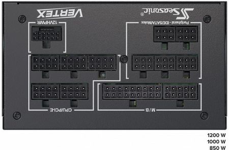 Seasonic Zasilacz Vertex Px-1200 80Plus Platinum 1200W (VERTEXPX1200ATX30PCIE50) - zdjęcie 3