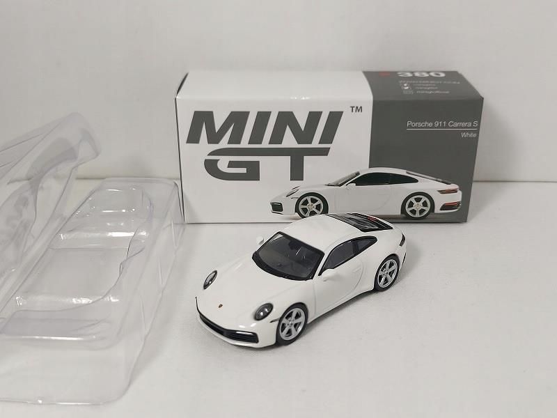 Mini Gt 1:64 Porsche 911 (992) Carrera S Lhd White - Ceny i