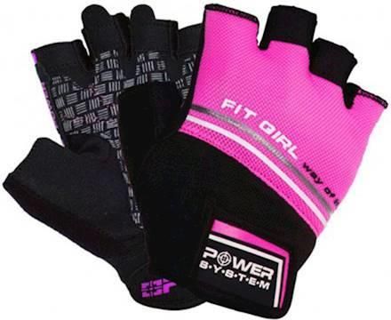 Rękawiczki Treningowe Fit Girl Evo Pink S Power System