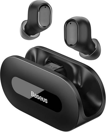 Słuchawki bezprzewodowe TWS Baseus Bowie EZ10, ładowanie indukcyjne, Bluetooth 5.3 - czarne (A00054300116-Z1)