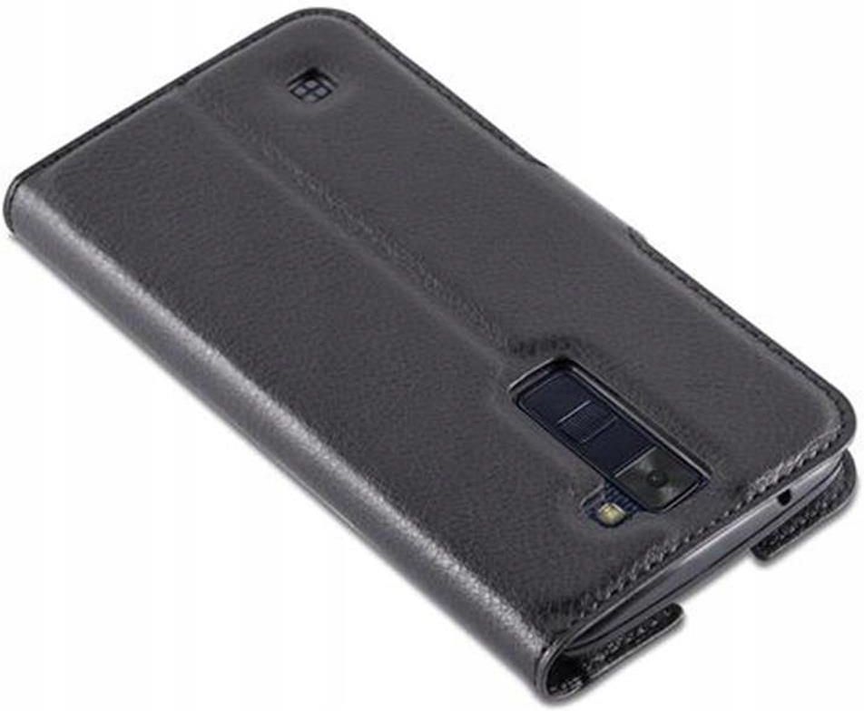 Cadorabo Custodia Libro per LG K50 in ROSSO MELA - con Vani di Carte, Funzione Stand e Chiusura Magnetica - Portafoglio Cover Case Wallet Book Etui Protezione