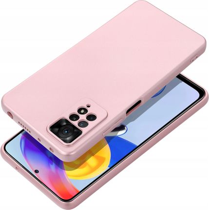 Partner Tele Futerał Metallic Do Xiaomi Redmi Note 12 4G Różowy