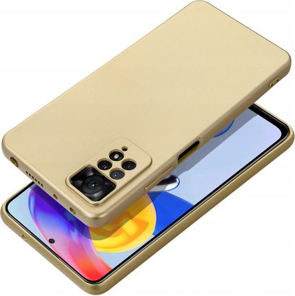 Partner Tele Futerał Metallic Do Xiaomi Redmi Note 12 4G Złoty
