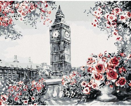 Malowanie po numerach London- Big Ben Otoczony r