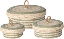 Home Styling Collection Pojemniki Do Przechowywania Z Przykrywką 3Szt.
