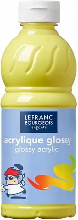 Farba akrylowa Glossy L&b Lemon Yellow 500 ml