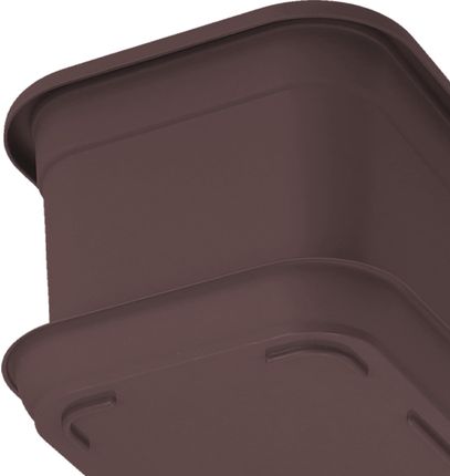 Kadax Skrzynka Balkonowa Z Podstawką Evron 80cm Brązowa (K8932) - zdjęcie 2