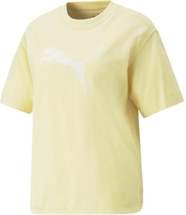 Damska Koszulka z krótkim rękawem Puma Her Tee 67310742 – Żółty