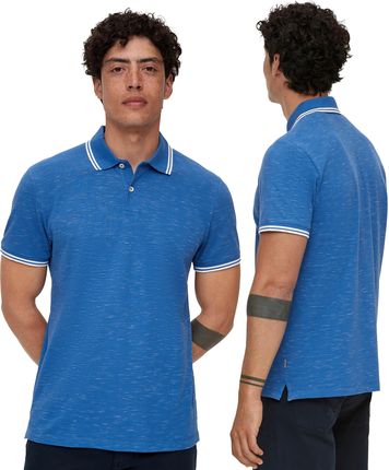 Koszulka męska Polo s.Oliver niebieska 3XL