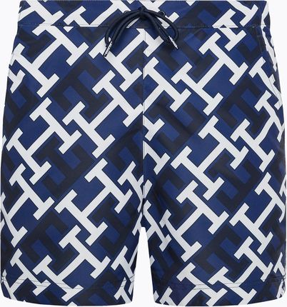 Szorty kąpielowe męskie Tommy Hilfiger Sf Medium Drawstring Print blue 