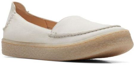 Buty Clarks Barleigh Low kolor off white leather 26170493