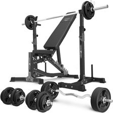 Zdjęcie Zestaw Do Treningu Siłowego Marbo Sport Ławka Regulowana - Piastów