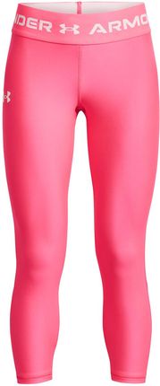 Dziecięce Legginsy Under Armour Armour Ankle Crop 1373950-653 – Różowy