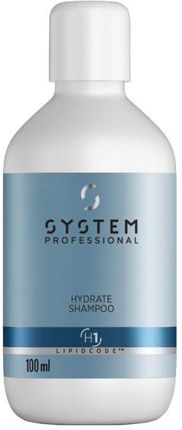 System Professional Hydrate Shampoo Szampon Z Lekką Formułą Nawilżającą Do Włosów 100Ml