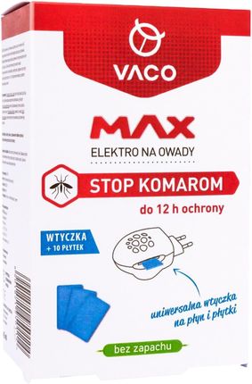 Vaco Elektro Max + Płytki Na Komary 1Op -10Szt