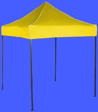 Expodom Namiot Imprezowy 2x2m Stalowy Żółty Bez Ścian Bocznych