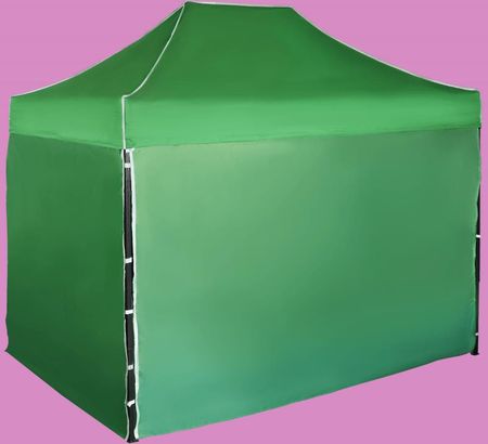 Expodom Namiot Imprezowy 2x3m Stalowy Zielony 4 Ściany Boczne