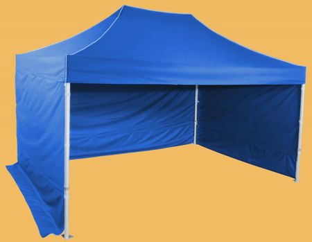 Expodom Namiot Imprezowy 3x4,5m Profil Aluminiowy Profi Niebieski