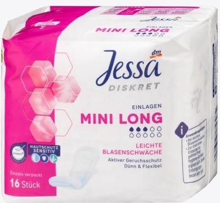 Jessa Mini Long Podpaski 16szt.