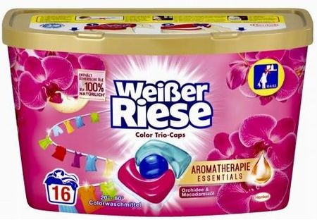 Weisser Riese Color Trio-Caps Kapsułki Do Prania 16 Prań