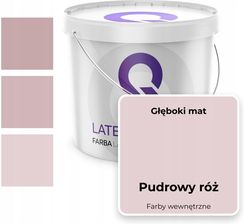Farba Q-Cover Farba Lateksowa Pudrowy Różowy Głęboki Mat 5L