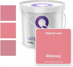 Farba Q-Cover Farba Lateksowa Różowy Głęboki Mat 2L
