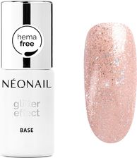Neonail Glitter Effect Base Hybrydowa Baza Do Paznokci Peach 7,2 Ml