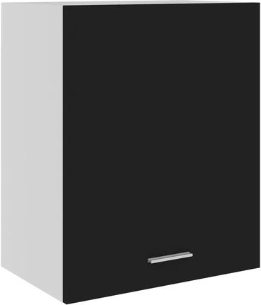 vidaXL Szafka wisząca, czarna, 50x31x60 cm, płyta