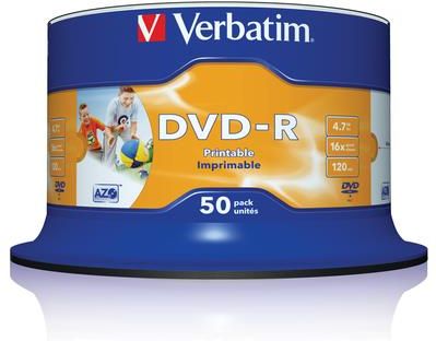 Verbatim DVD-R 16X 4.7GB (43782)