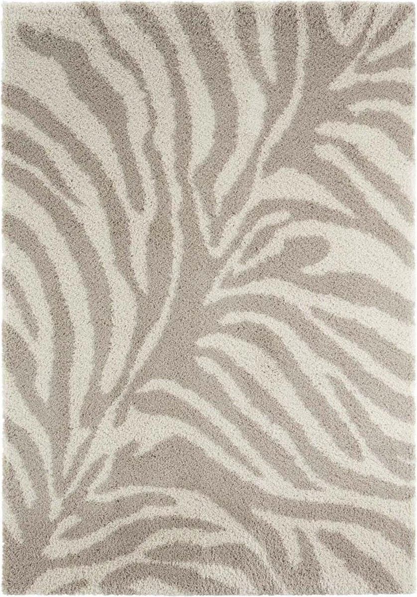 Mint Rugs Beżowo Dywan Shaggy Zebra 80X150 Cm 8ed57dbe9e31433999d2