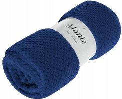 Spod Igły I Nitki Koc Narzuta Z Mikrofibry 150X200 Granatowy c01f0eb6-9163-44f2-91a5-1955d545b09b