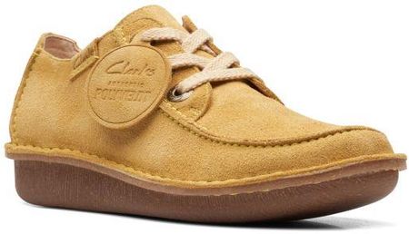 Buty Clarks Funny Dream kolor yellow suede 26170407