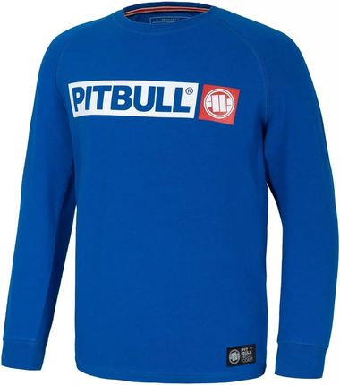 Koszulka dziecięca z długim rękawem Pit Bull Hilltop - Niebieska 