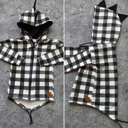 Bluza parka Dino kratka Rozmiar 98