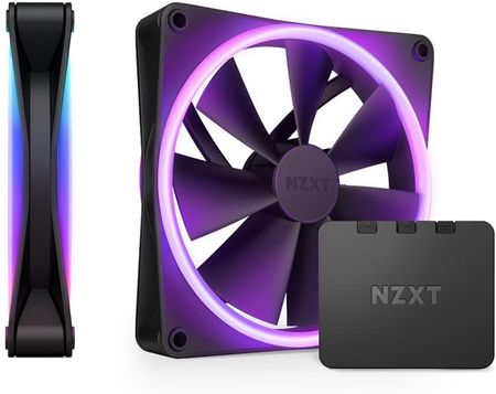 NZXT RGBファンセット F140/F120 & コントローラー NZXT F120 RGB DUO TRIPLE PACK & RGB Controller [White] 120mm