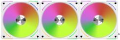 Lian Li UNI FAN AL120 V2 (3-pack) 120 mm - Biały z oświetleniem RGB - 29 dBA (UFAL120V23W)