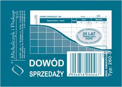 Zdjęcie Michalczyk Druk Ds Dowód Sprzedaży A-7 260-9. - Tuszyn
