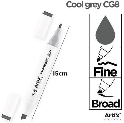 Artix Marker Chromax Z 2 Końcówk. Mint Blue 143 (6Szt