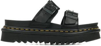 Dr.Martens　myles UK5 Dr. Martens Unisex Slides, Black, 45 EU, czarny, 45 EU